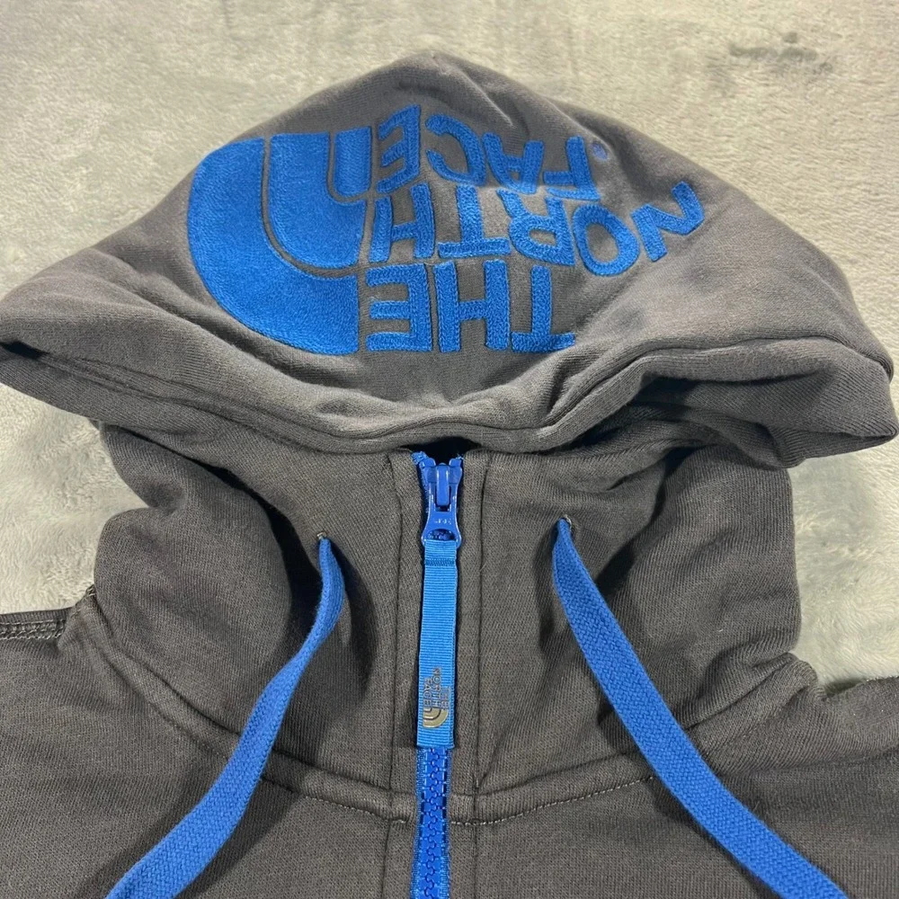 The North Face Full Zip Hoodie Mens Medium‎ Grey Blue LinkedIn Investigations